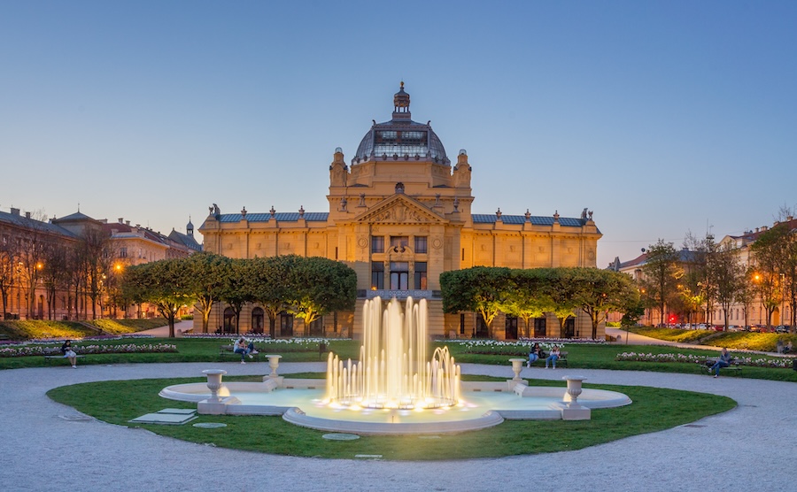 Le Pavillon des arts de Zagreb